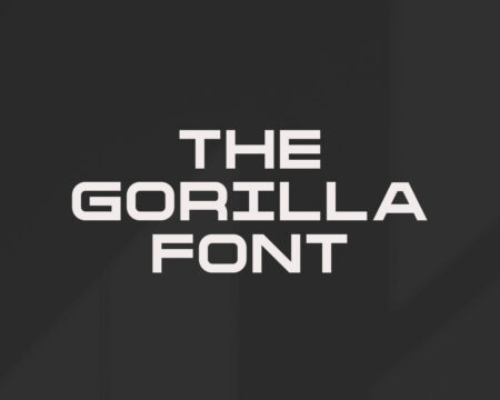 The Gorilla Font
